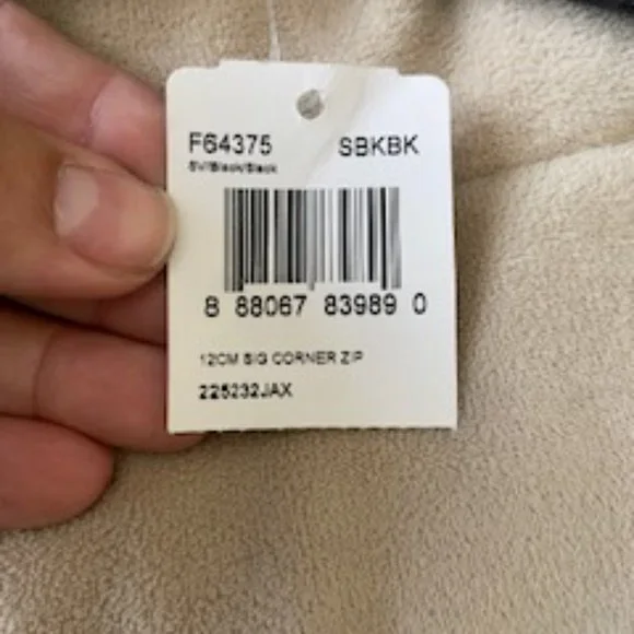 Coach Black Signature Pattern Wristlet - Picture 3 of 5